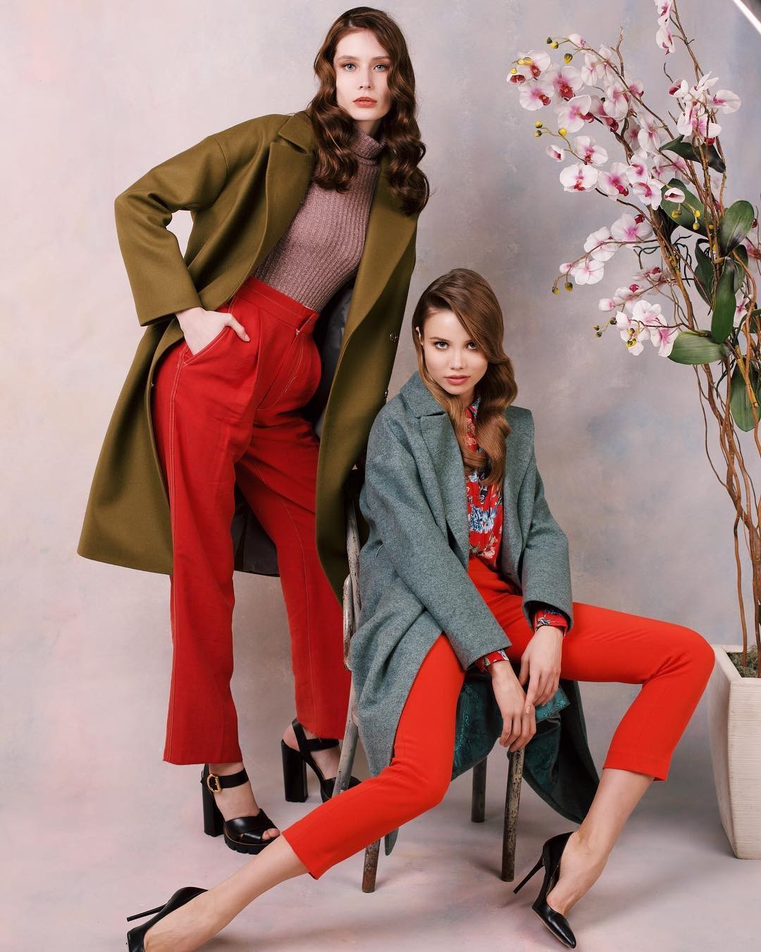 Пальто в стиле Oversize 2018